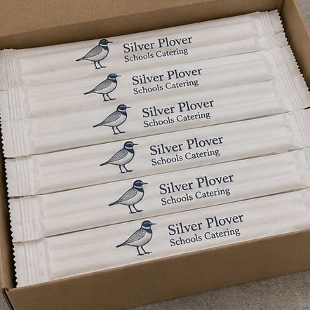 Customized paper straws for schools, healthcare and airlines